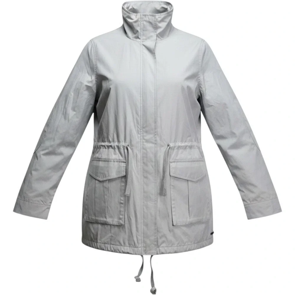 BNWT Marc New York Performance Utility Jacket Women‎ Large Gray Anorak Zip